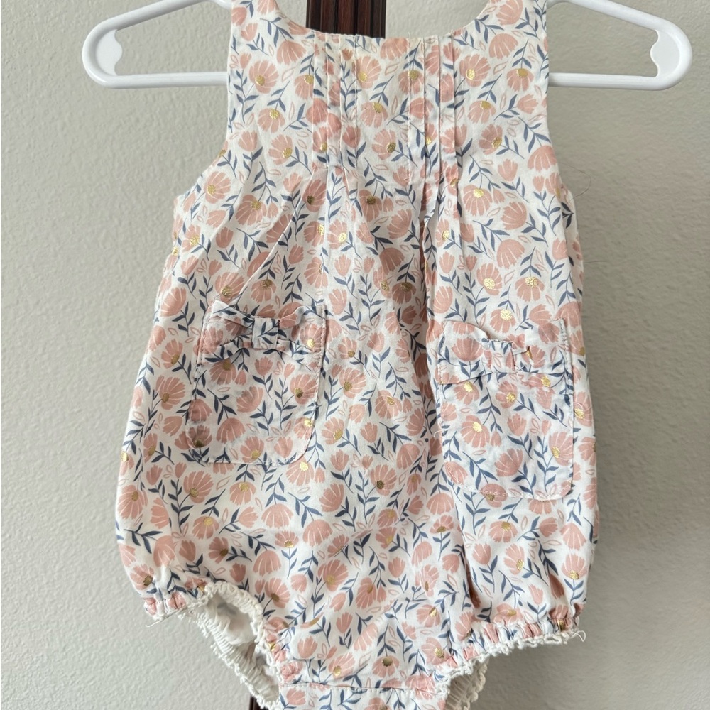 Floral Print Kids Bodysuit
